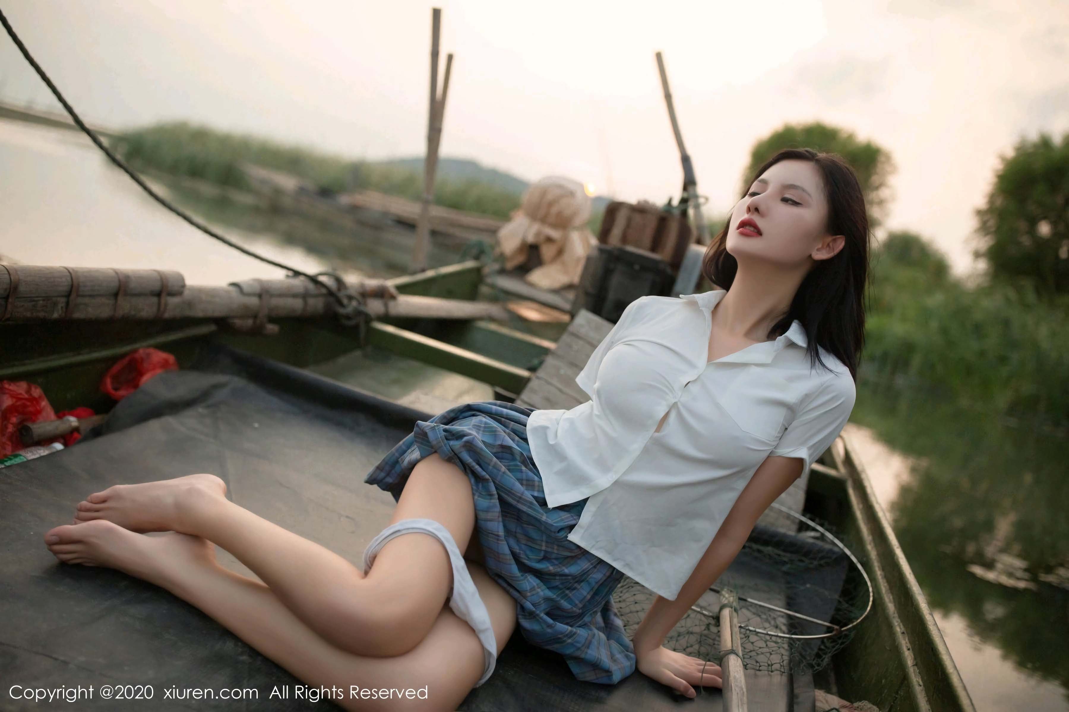 2020.09.14No.2558就是阿朱啊渔村主题写真插图4